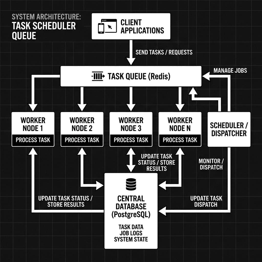 Distributed Job Scheduler screenshot