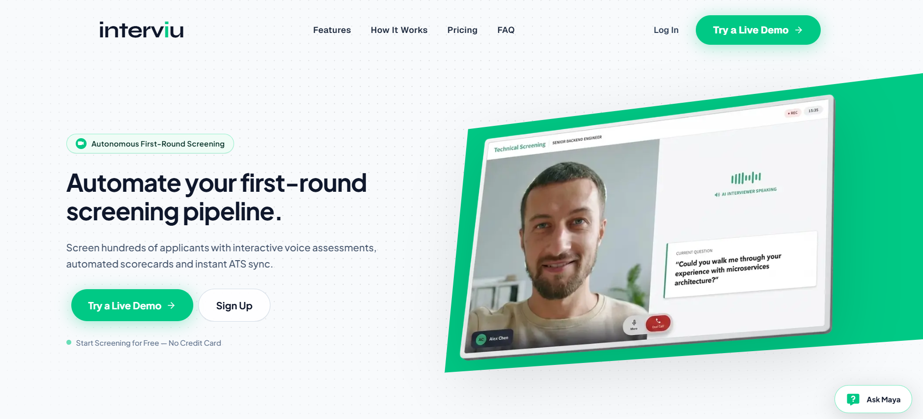 Interviu platform preview